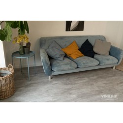 Кварц винил Vinilam Ceramo 71614 Цемент Светлый