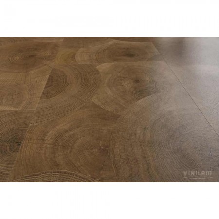 Кварц винил Vinilam Ceramo Glue Дуб Натуральный 61601