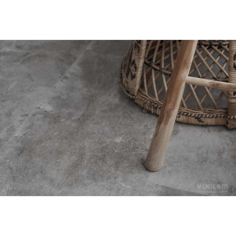 Кварц винил Vinilam Ceramo Glue Сланцевый Камень 61605