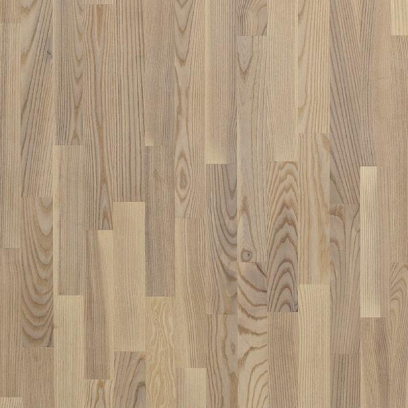 Паркетная доска Floorwood Ясень Madison White Matt Lac 3S