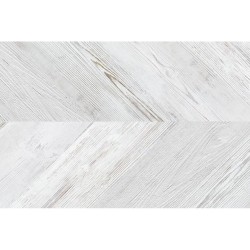 Пробковый пол клеевой Corkstyle Chevron White
